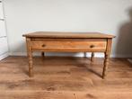 Franse houten salontafel, Huis en Inrichting, Tafels | Salontafels, Ophalen, 50 tot 100 cm, Zo goed als nieuw, Minder dan 50 cm