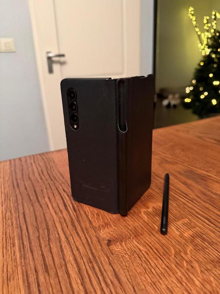 Samsung Galaxy Z-fold 3, Telecommunicatie, Mobiele telefoons | Samsung, Zo goed als nieuw, Galaxy Z Fold, 256 GB, Zwart, Ophalen of Verzenden