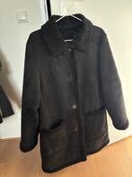 Elegante Zara Shearling Winterjas, Ophalen of Verzenden, Zo goed als nieuw, Maat 38/40 (M), Zwart