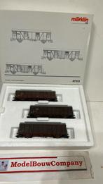 Marklin Ho 47313 NS 3x wagens set, Hobby en Vrije tijd, Modeltreinen | H0, Wisselstroom, Ophalen of Verzenden, NS, Zo goed als nieuw