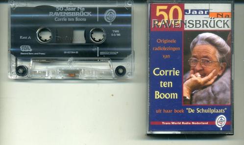 Corrie ten Boom – 50 jaar na Ravensbrück cassette 1995 ZGAN, Cd's en Dvd's, Cassettebandjes, Zo goed als nieuw, Origineel, Nederlandstalig