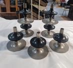 Fritz Nagel kandelaars | set van 7 | midcentury design, Huis en Inrichting, Woonaccessoires | Kandelaars en Kaarsen, Ophalen, Fritz Nagel
