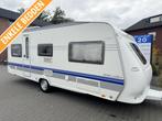 Hobby Excellent 560 UL / enkele bedden / voortent, Caravans en Kamperen, Rondzit, Hobby, Bedrijf, Schokbreker