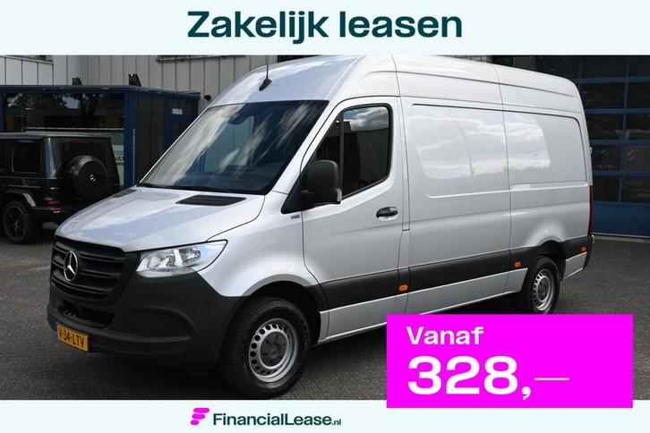 Mercedes-Benz Sprinter 316 CDI L2H2 Geveerde stoel, MBUX met, Auto's, Bestelauto's, Bedrijf, Lease, Financial lease, ABS, Achteruitrijcamera
