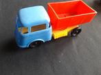 Vintage - DAF 6-streper plastic kipper blauw - rood jaren 60, Ophalen of Verzenden