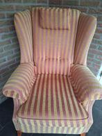 fauteuils, Huis en Inrichting, Fauteuils, Hout, Gebruikt, Minder dan 75 cm, Ophalen of Verzenden