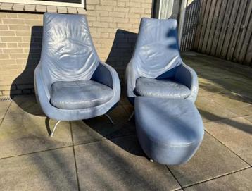 Rolf Benz fauteuils 2000 incl. hocker HCK 2000 beschikbaar voor biedingen