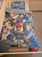 Jouw helden van lego, dekbedhoes 90x200 blauww/rood/gekleurd, Overige kleuren, Jongetje of Meisje, Dekbedovertrek, Ophalen of Verzenden