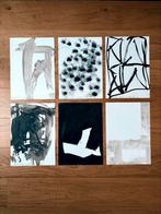 Set Sadaharu Horio mixed media kunstwerken, Ophalen of Verzenden