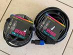 2x Luidsprekerkabel met Speakon-connector 2,5 mm, Ophalen of Verzenden, Nieuw, 10 meter of meer, Luidsprekerkabel