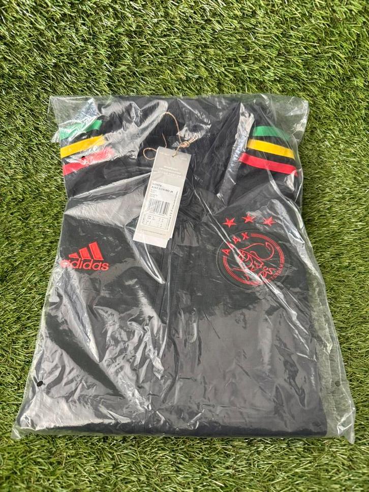 Ajax Adidas Bob Marley Jack 2021/2022 Maat S/M NIEUW, Kleding | Heren, Sportkleding, Nieuw, Voetbal, Maat 46 (S) of kleiner, Zwart