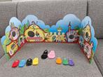 Familie barbapapa huis huisje speelhuis met vingerpoppetjes, Ophalen of Verzenden, Zo goed als nieuw
