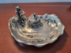 Hele mooie Jugendstil inktpot met schaal., Antiek en Kunst, Ophalen of Verzenden