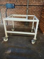 Verrijdbaar onderstel, Ophalen, Metaaldraaibank