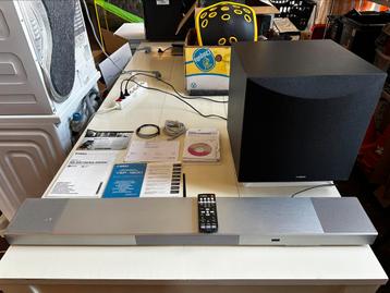 Yamaha soundbar en subwoofer set beschikbaar voor biedingen