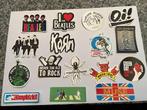 verschillende stickers oa U2, Kiss,AC/DC,Slipknot etc, Verschillende stickers oa U2, Kiss,AC/DC,Slipknot etc, Nieuw, Ophalen of Verzenden