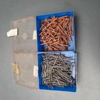 Diverse Spijkers en Schroeven in Doos, Doe-het-zelf en Verbouw, IJzerwaren en Bevestigingsmiddelen, Ophalen, Nieuw, Spijkers, Minder dan 50 mm