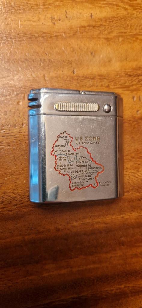 Aansteker US zone Germany, Verzamelen, Militaria | Algemeen, Landmacht, Amerika, Ophalen of Verzenden
