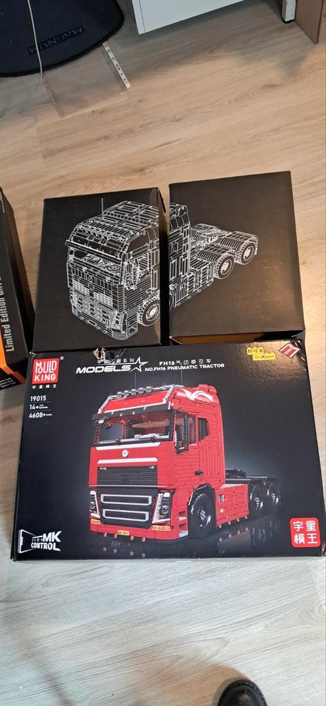 Mouldking 19015, 19015T & Vliegtuigmotor - Compleet!, Kinderen en Baby's, Speelgoed | Duplo en Lego, Zo goed als nieuw, Ophalen