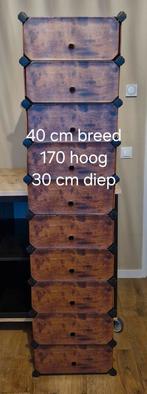 Vakkenkast / Schoenenkast, Huis en Inrichting, Kasten | Kledingkasten, Ophalen, Minder dan 50 cm, Gebruikt, Modern