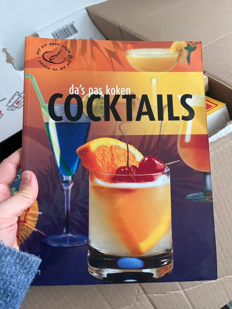 Cocktail Recepten Boek - Da's Pas Koken, Ophalen of Verzenden, Zo goed als nieuw, Overige gebieden, Overige typen