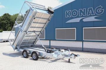 SALE: Ifor Williams TT3621 kipper / kiepaanhanger 362x195 beschikbaar voor biedingen