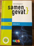 NIEUW samengevat havo wiskunde b, Ophalen, Wiskunde B, HAVO, Nieuw
