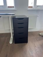 IKEA Alex ladekast zwart - gebruikt, Huis en Inrichting, Kasten | Ladekasten, Ophalen, Gebruikt, 5 laden of meer, 100 tot 150 cm