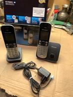 Panasonic KX-TG6812 Draadloze Telefoon - Duo, Ophalen of Verzenden, Zo goed als nieuw, 2 handsets, Stralingsarm