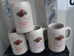 4 grolsch bokbier pullen 1989 , 1990 , 1991 en 1992, Verzamelen, Ophalen of Verzenden, Zo goed als nieuw, Glas of Glazen, Grolsch