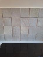 Zellige blanc designtegels 77 stks 10x10x1, Doe-het-zelf en Verbouw, Ophalen, Overige materialen, Wandtegels, Nieuw