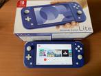 Nintendo Switch Lite (blauw) + 512GB, Spelcomputers en Games, Spelcomputers | Nintendo Switch Lite, Ophalen of Verzenden, Overige kleuren