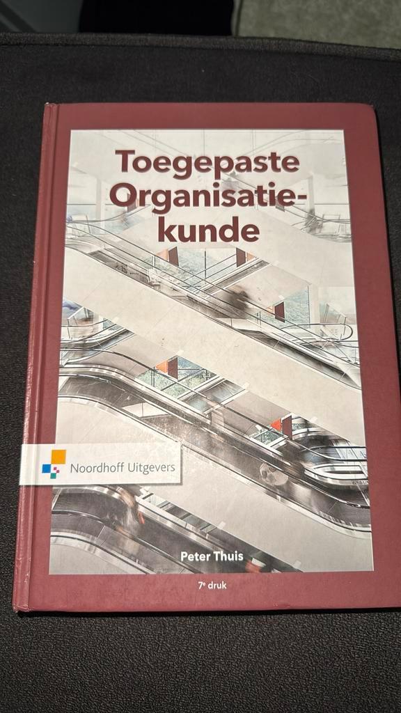 Peter T.H.J. Thuis - Toegepaste organisatiekunde, Boeken, Wetenschap, Zo goed als nieuw, Ophalen of Verzenden