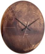 Karlsson -   Wandklok Mars- Spiegelglas - 60x60x4 cm - koper, Ophalen of Verzenden, Nieuw, Analoog, Wandklok