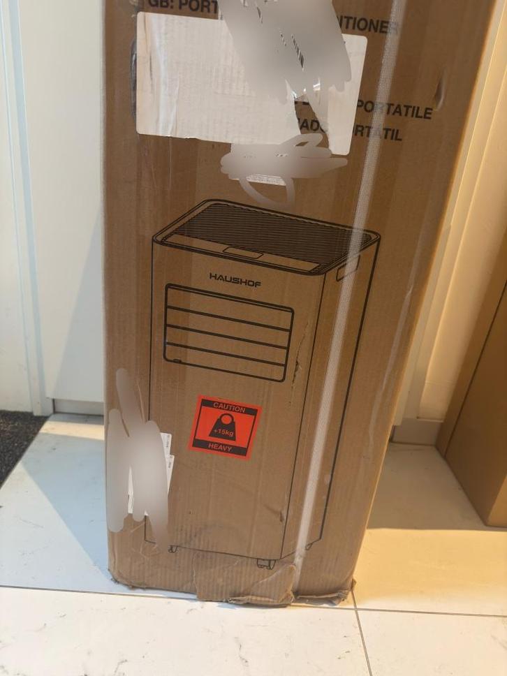 Brand new Haushof Mobile 9000BTU Air Conditioner sealed box, Witgoed en Apparatuur, Airco's, Nieuw, Mobiele airco, Minder dan 60 m³