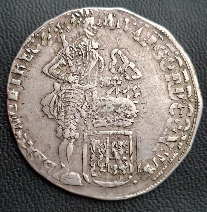 Gelderland 1699 zilveren dukaat provinciaal dubbelslag, Postzegels en Munten, Munten | Nederland, Losse munt, Overige waardes