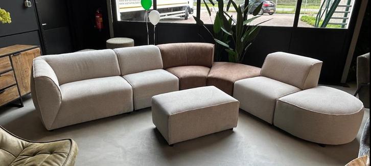 Elementenbank met 1001 mogelijkheden en 400+ kleuren., Huis en Inrichting, Banken | Bankstellen, Nieuw, Hoekbank, Overige maten