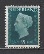 Nederland 485 ong Wilhelmina 1947 ; Nederland voor 10% CW, Verzenden, Na 1940, Postfris