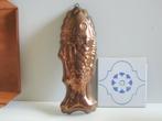 Koperen bakvorm in de vorm van een vis, Antiek en Kunst, Antiek | Koper en Brons, Ophalen of Verzenden