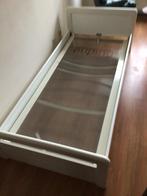 2 bedden frames met 1 auping spiraal, Ophalen, Overige materialen, 90 cm, Eenpersoons