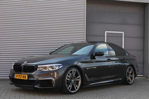 BMW 5 Serie M550i xDrive High Executive I AUT. I 463 PK I LE, Auto's, BMW, Particulier, Te koop, 5-Serie, 4x4, ABS, Achteruitrijcamera