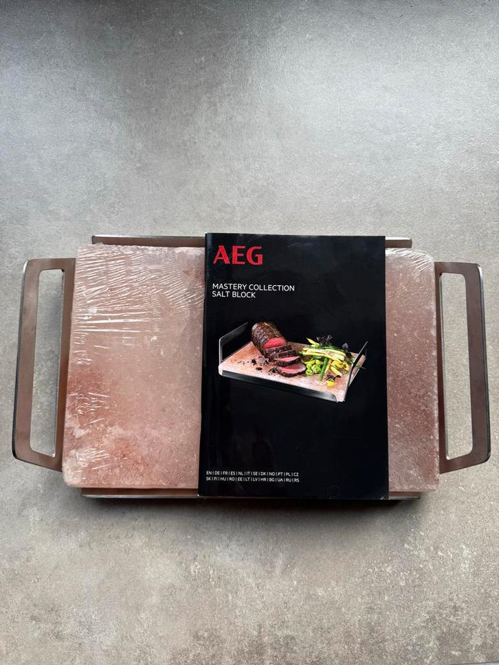 AEG Mastery Collection Zoutblok, Huis en Inrichting, Keuken | Keukenbenodigdheden, Nieuw, Ophalen of Verzenden