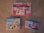 Set playmobil schoonheidssalon, kledingwinkel, optreden, Ophalen of Verzenden, Zo goed als nieuw