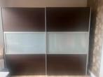 Kledingkast met schuifdeuren, Huis en Inrichting, Kasten | Kledingkasten, Ophalen, Gebruikt, Met hangruimte, 200 cm of meer