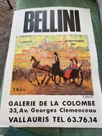 Expositieposter Bellini 1981, Verzamelen, Posters, Ophalen of Verzenden, Zo goed als nieuw, Rechthoekig Staand