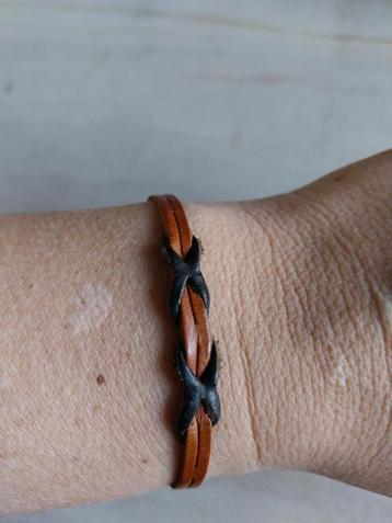 Bruin armbandje leer NIEUW beschikbaar voor biedingen