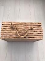 Mooie Rieten Koffer/Mand, Huis en Inrichting, Overige materialen, Gebruikt, Mand, Ophalen of Verzenden