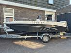 Sunset 450 consoleboot met Honda 40 PK motor (incl. trailer), Watersport en Boten, Vis- en Consoleboten, Ophalen, Gebruikt, 30 tot 50 pk