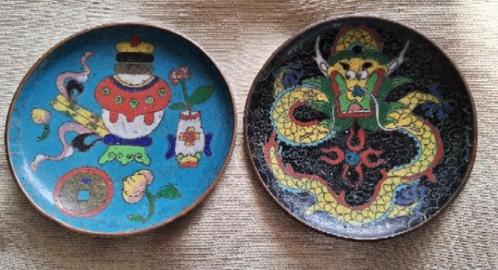 Chinese Cloisonne schoteltjes, Antiek en Kunst, Kunst | Niet-Westerse kunst, Ophalen of Verzenden