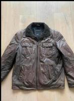 Donar leren jas 50 M leer, Bruin, Maat 48/50 (M), Ophalen of Verzenden, Zo goed als nieuw